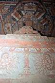 Ladakh - Alchi monastery, decorated gateway chrten